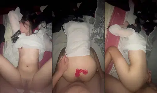 Lúc em sướng anh lén cởi bao ra chơi trần xuất tinh ngập bướm em cũng chịu